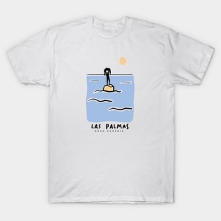 Las Palmas beach summer style Canary Islands las Palmas de Gran Canaria T-Shirt